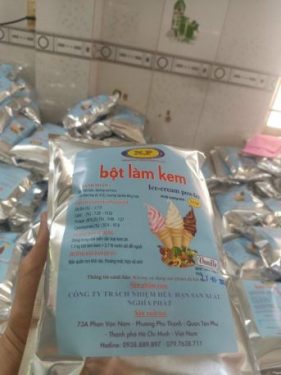 bột làm kem tươi Nghĩa Phát