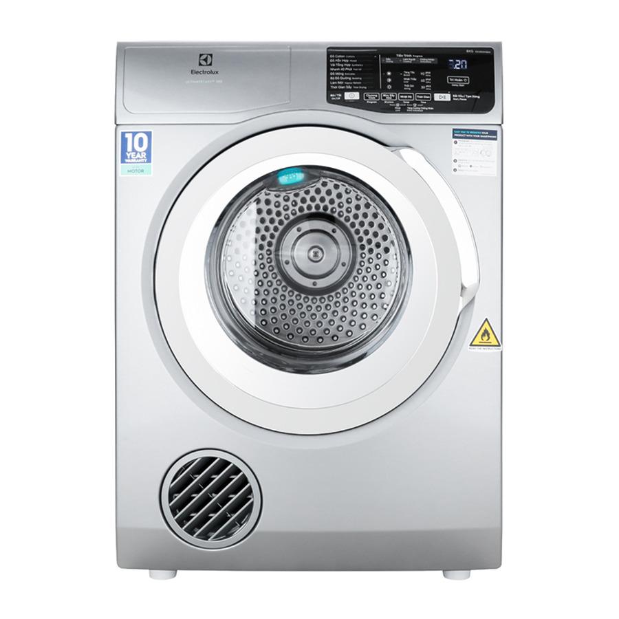 sửa máy sấy electrolux