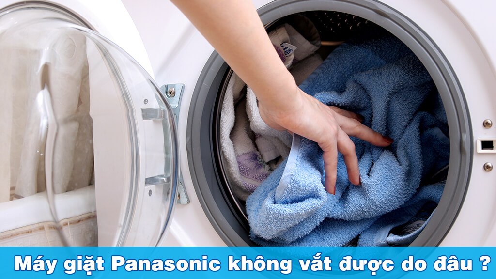 máy giặt panasonic không vắt