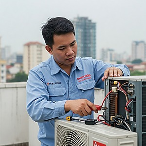 dịch vụ tháo lắp máy lạnh Tân Uyên