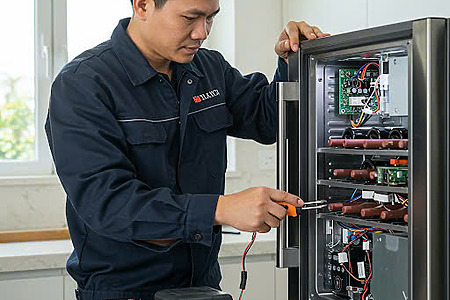 sửa tủ rượu vang