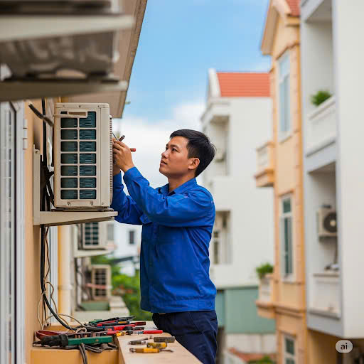 dịch vụ tháo lắp máy lạnh Thủ Dầu Một