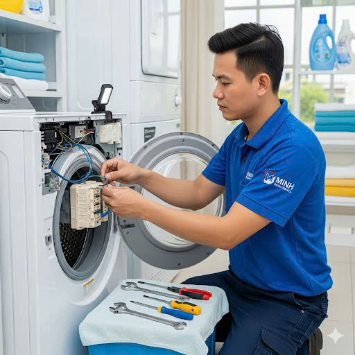 sửa máy giặt hòa phú sửa máy giặt Hòa Phú