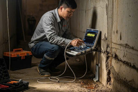 siêu âm dò tìm rò rỉ nước Thuận An