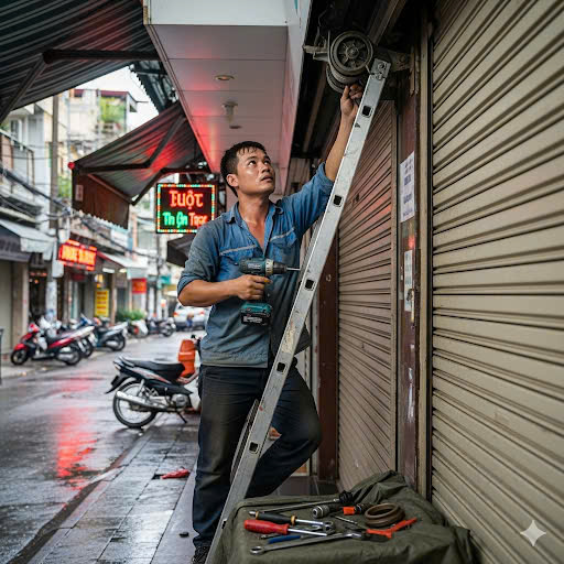 Sửa cửa cuốn Thủ Dầu Một sửa chữa cửa cuốn