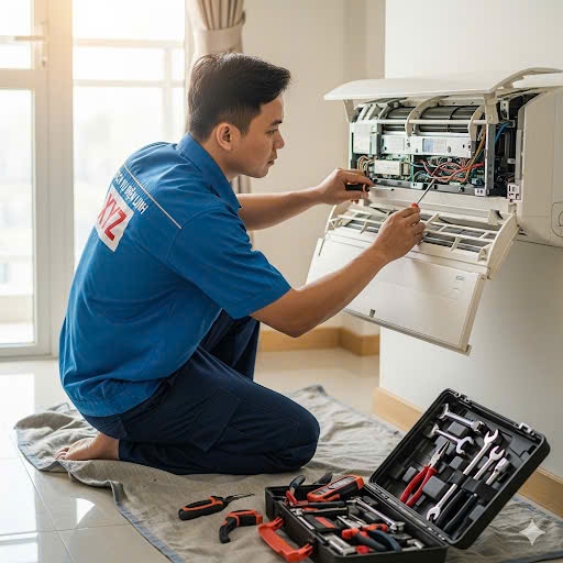 sửa máy lạnh Biên Hòa sửa máy lạnh