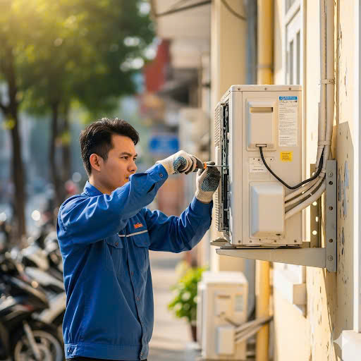 sửa chữa máy lạnh Biên Hòa