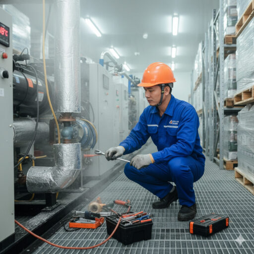 dịch vụ sửa kho lạnh Bình Dương