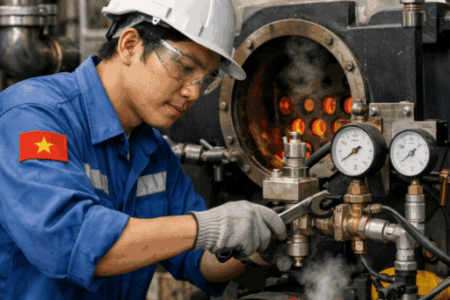 sửa chữa lò hơi Bình Dương