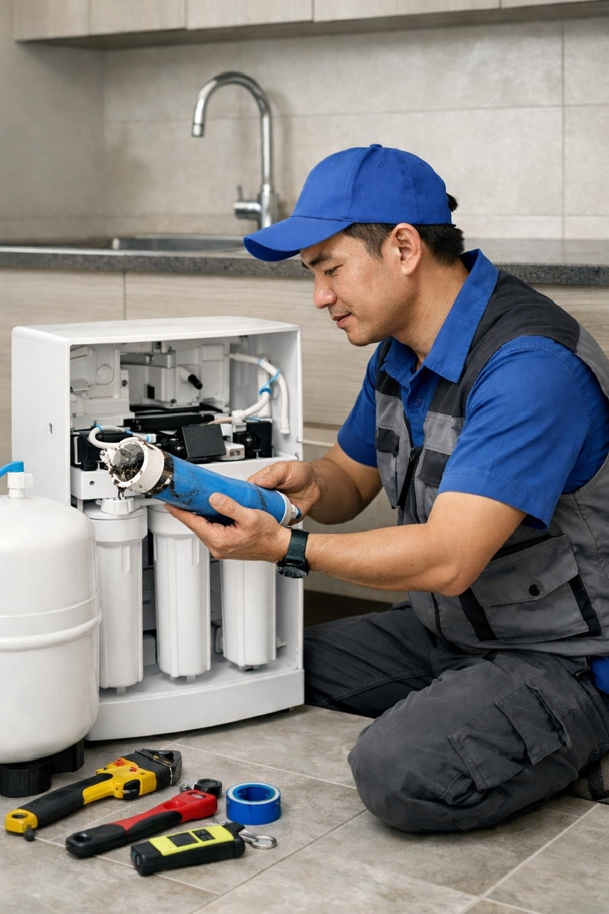 Sửa máy lọc nước Thuận An sửa chữa máy lọc nước