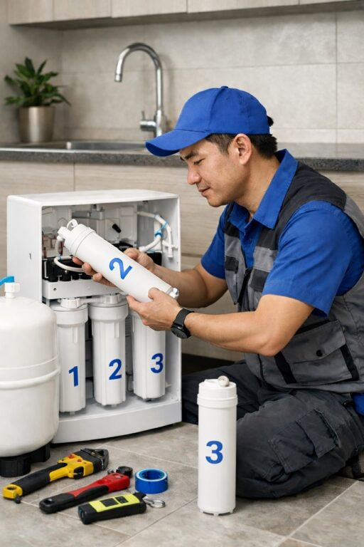 sửa máy lọc nước thuận an