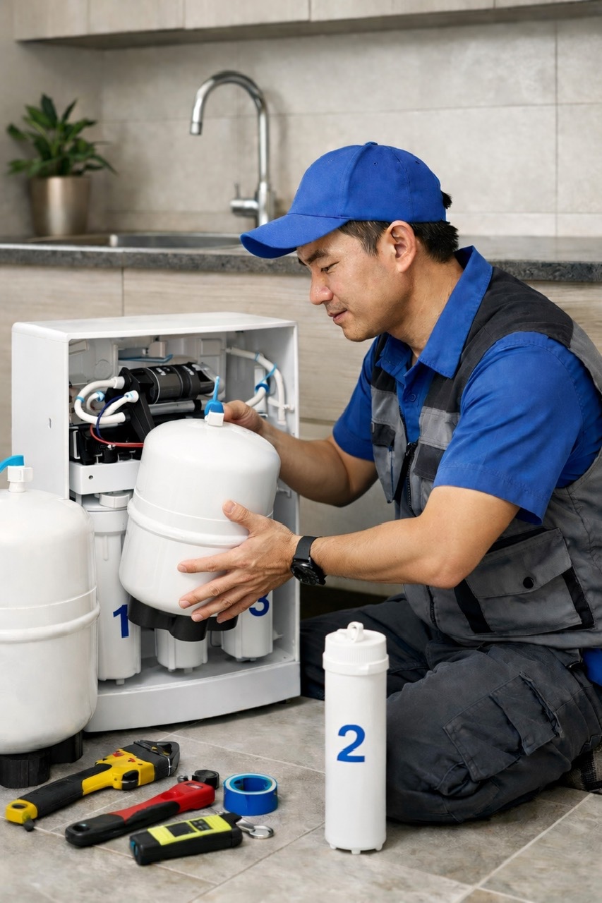 Sửa máy lọc nước Thuận An sửa chữa máy lọc nước