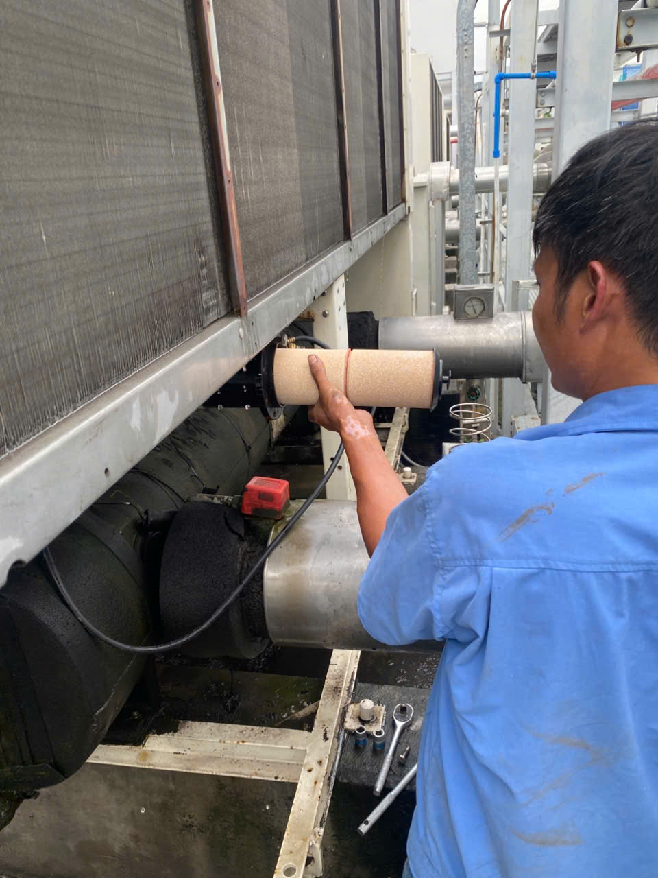 sửa máy lạnh công nghiệp tân uyên sửa chữa máy lạnh công nghiệp