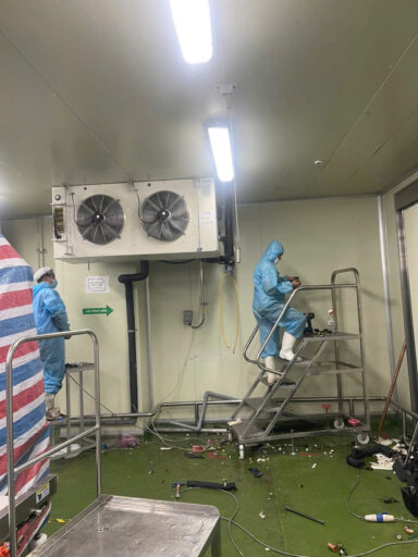 sửa máy lạnh công nghiệp Tân Uyên