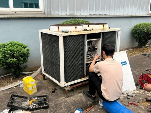 sửa máy lạnh công nghiệp Bình Dương